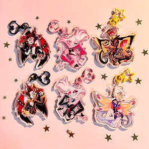 Hazbin Hotel PACK 2 Keychains
