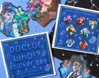 Doctor Who Mystery Sticker Bag