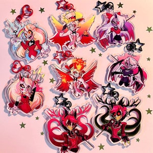 Hazbin Hotel PACK 1 Keychains