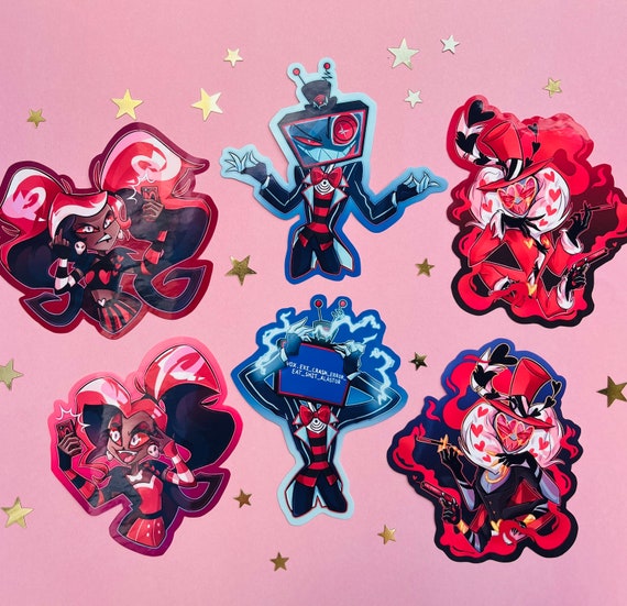 The Vees | Hazbin Hotel Stickers - Etsy