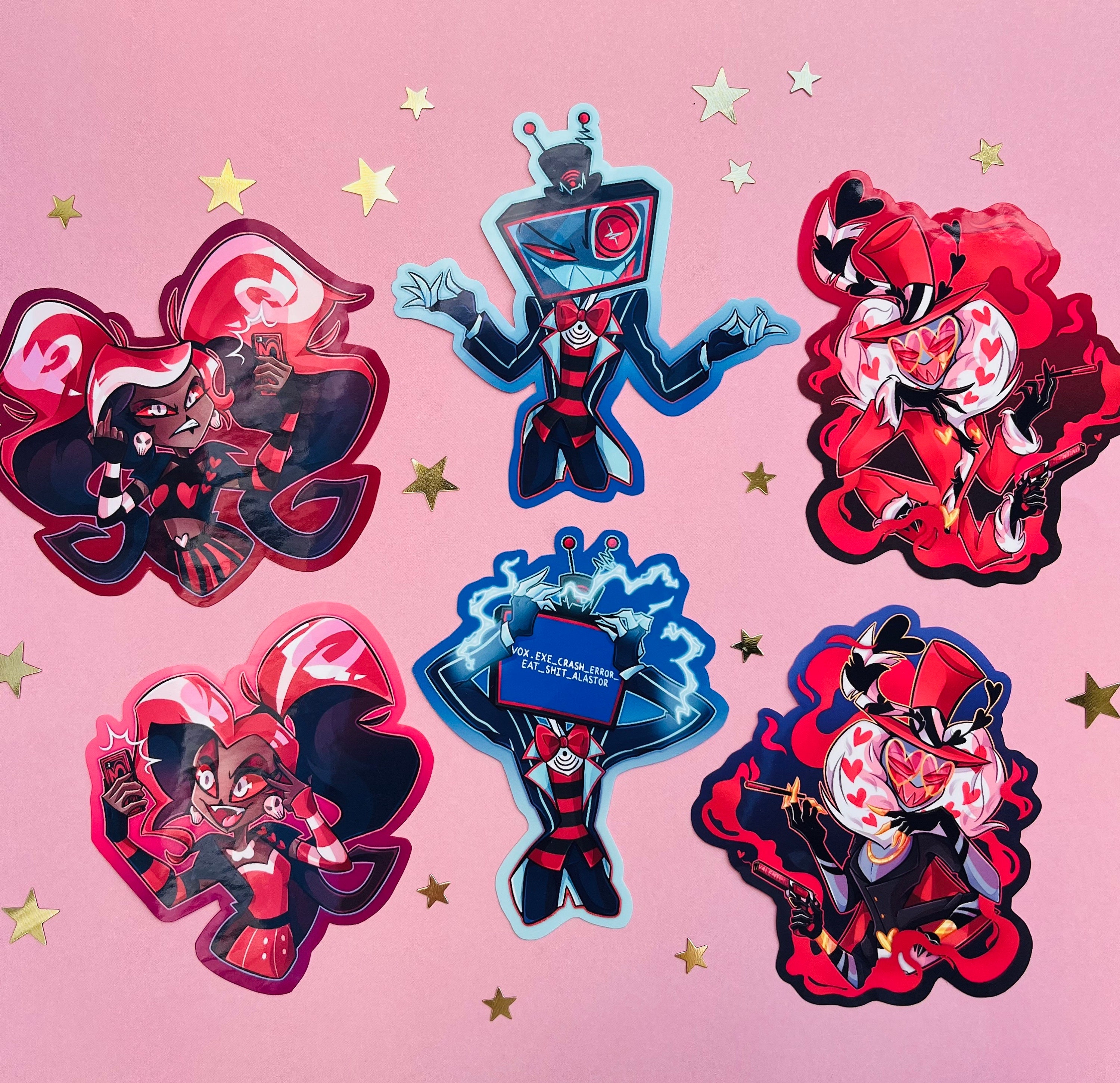 The Vees | Hazbin Hotel Stickers - Etsy