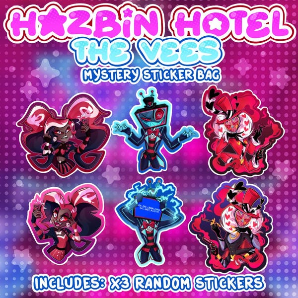 The Vees | Hazbin Hotel Mystery Sticker Bag