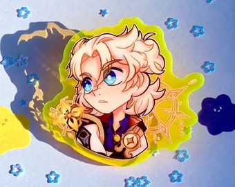 CLEARANCE Albedo Acrylic Pin