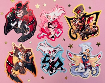 Hazbin Hotel Stickers (PACK 2)