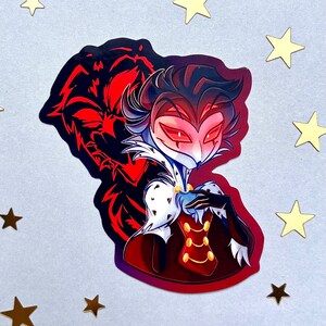 Helluva Boss Glossy Stickers Stolas