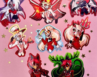 Hazbin Hotel Stickers (PACK 1)