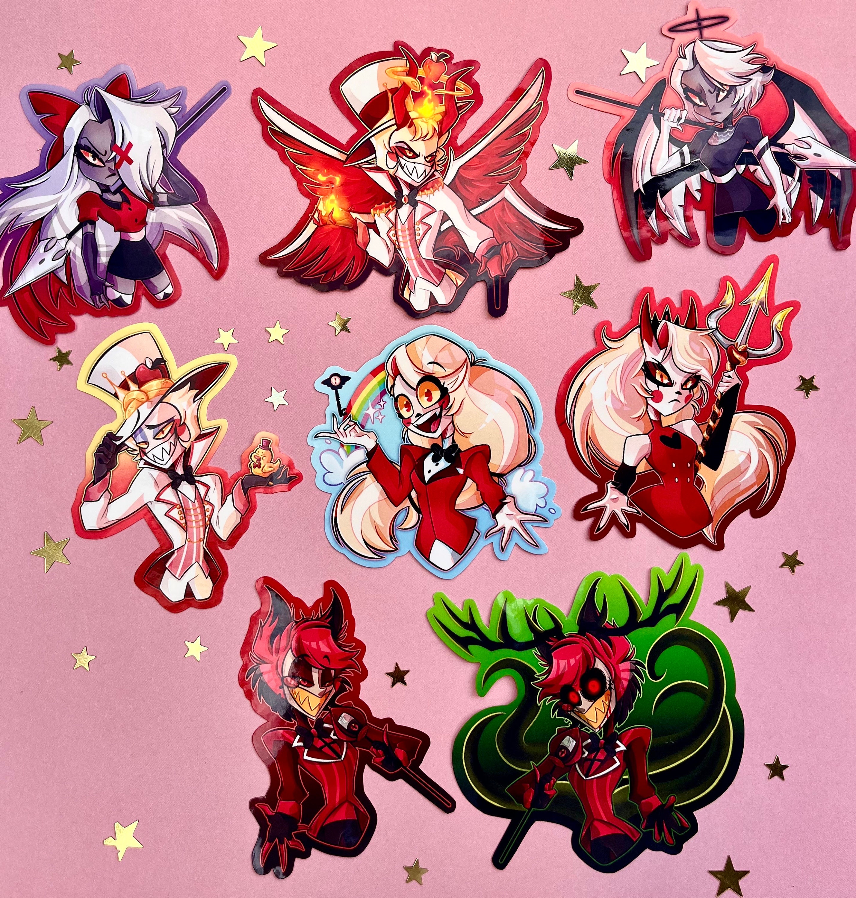 HAZBIN HOTEL キャラクターシール 2枚 HAZBIN HOTEL キャラクターシール 2枚 Amazon.co.jp: ハズビン