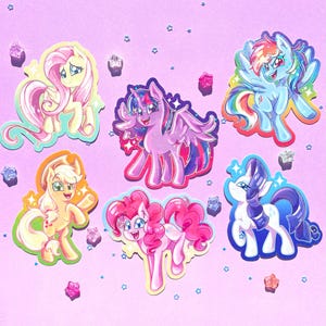 My Little Pony Holographic Stickers (PACK 1)