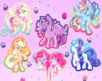 MLP Holographic Stickers (Wave 1)