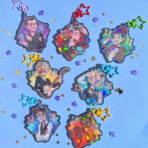 Timey Wimey Holographic Keychains