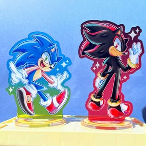 Sonic & Shadow Acrylic Standees