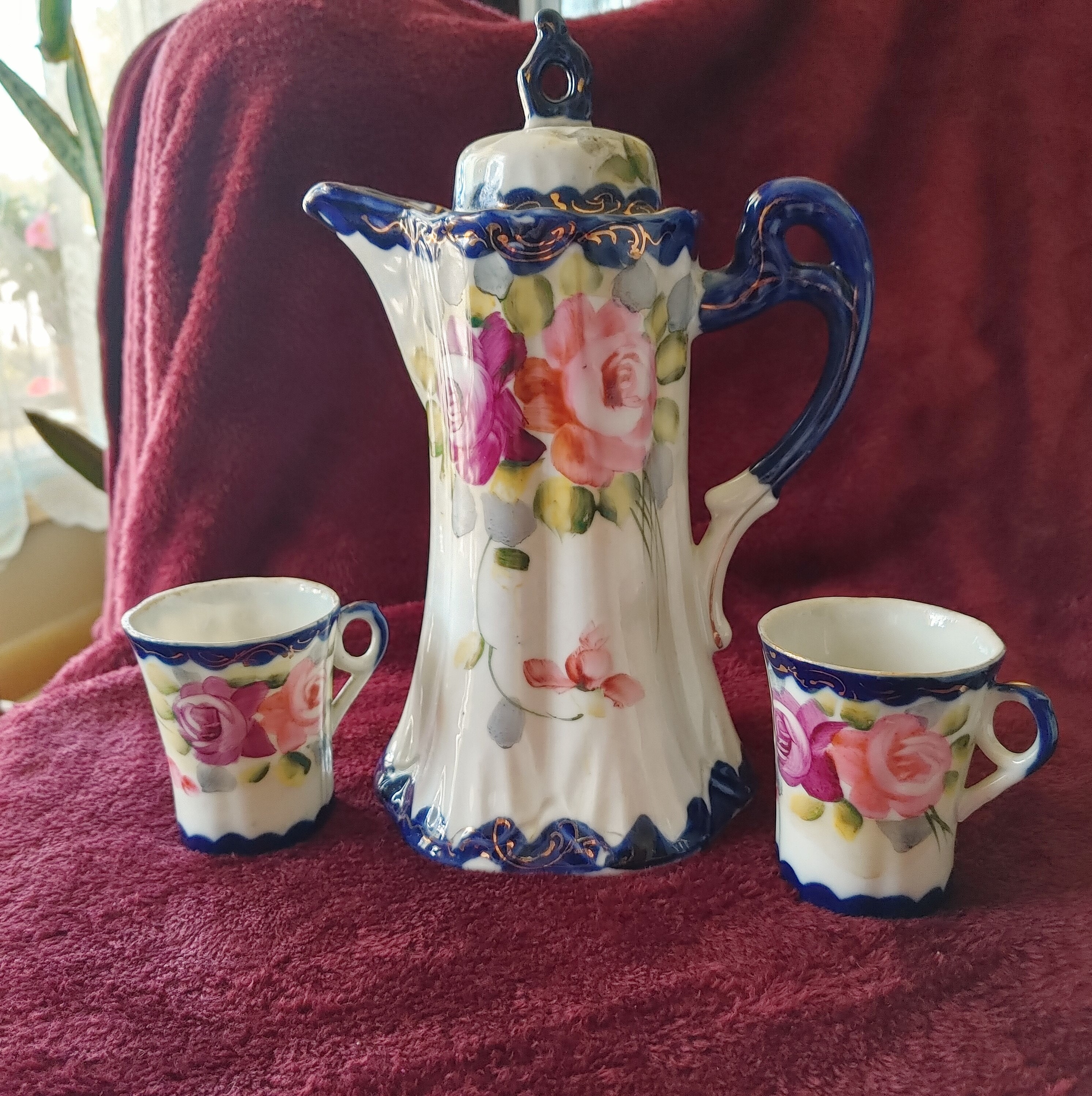 Vintage Japanese tea set Etsy