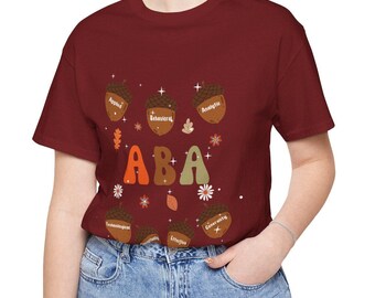 ABA-Shirt | RBT Geschenk Shirt | BCBA Wertschätzung | Herbst Geschenk | Autismus Awareness Shirt | Herbst-Shirt | Therapeut Wertschätzung | Herbst-Shirt |