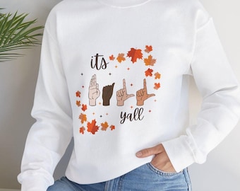 ABA Herbst Rundhals-Sweatshirt | RBT BCBA Therapeut Geschenk