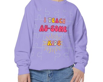 Komfort Farben ABA Therapeut Geschenk Unisex Sweatshirt | Verhaltensanalytiker Wertschätzung Geschenk | Besondere Bedürfnisse Lehrer Bekleidung | RBT Geschenk |