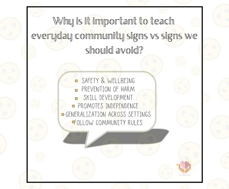 Mini Rbt Signs Community Signs | Safety Awareness | ABA | RBT | Special Ed | Learning ...
