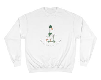 ABA Therapeut Sweatshirt | Gans auf Roller, BCBA Geschenk