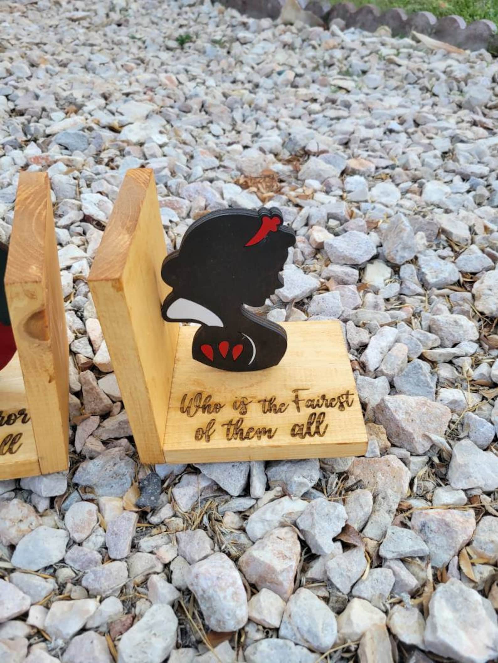 Disney poison apple bookend Disney decordisney snow white Etsy