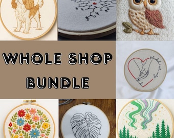 ショップ全体バンドル – すべてのパターンと新しいデザインへの生涯アクセス