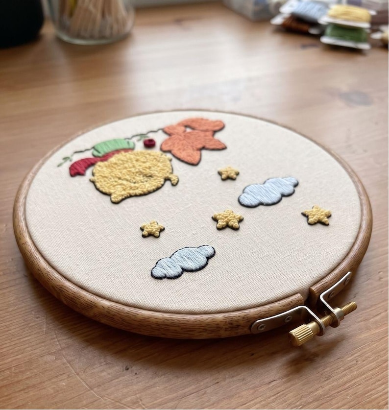 The Little Prince Embroidery Pattern, Hand Embroidery PDF, Little ...