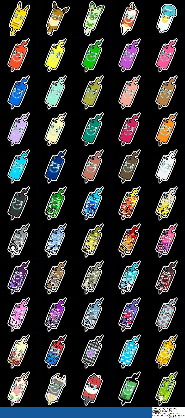 Rotom Style Phone Case Etsy