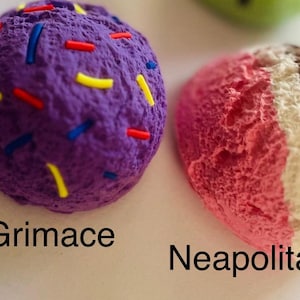 Fake Ice Cream Scoops: Assorted Flavors image 6