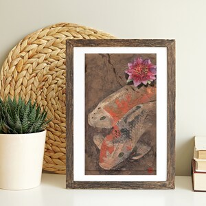 Koi Postcard