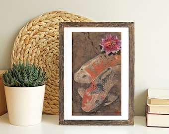 Koi Postcard