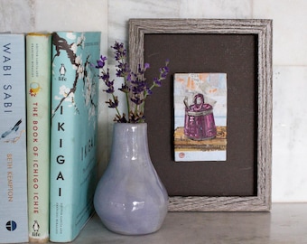 Purple - Original Collage