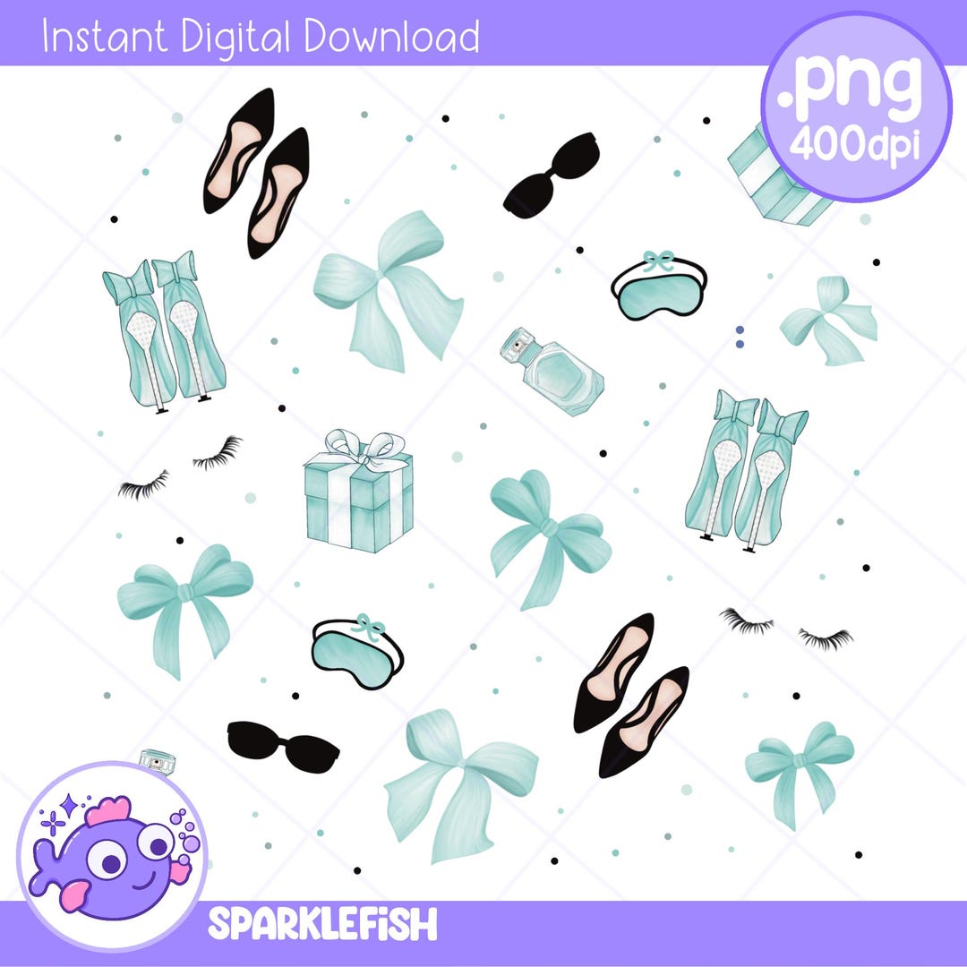 Tiffany Mint Green Repeat Pattern Digital Download | E-reader ...