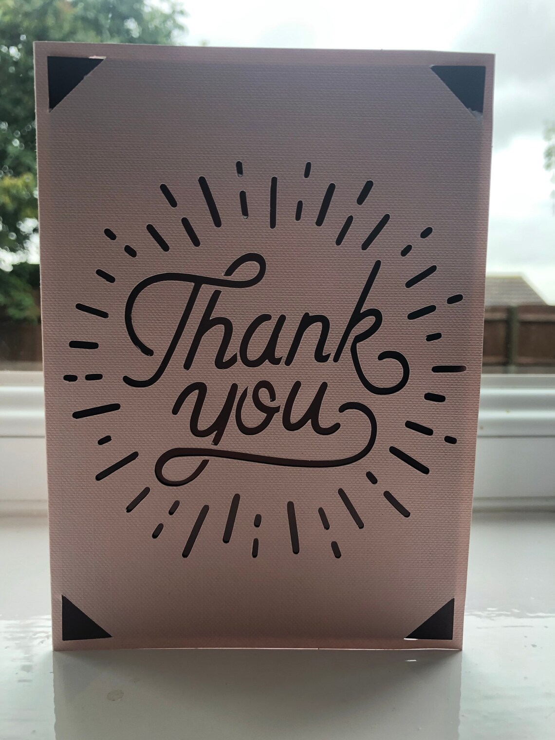Handmade Personalised Thank You Cards Etsy UK