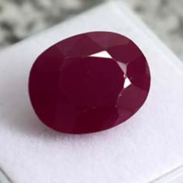 Natural Beryl Red Bixbite From Utah Loose Beryl Gemstone Oval Cut Faceted 10 Carats Certified Stone Beryl Pendant Beryl Ring Bixbite Ring