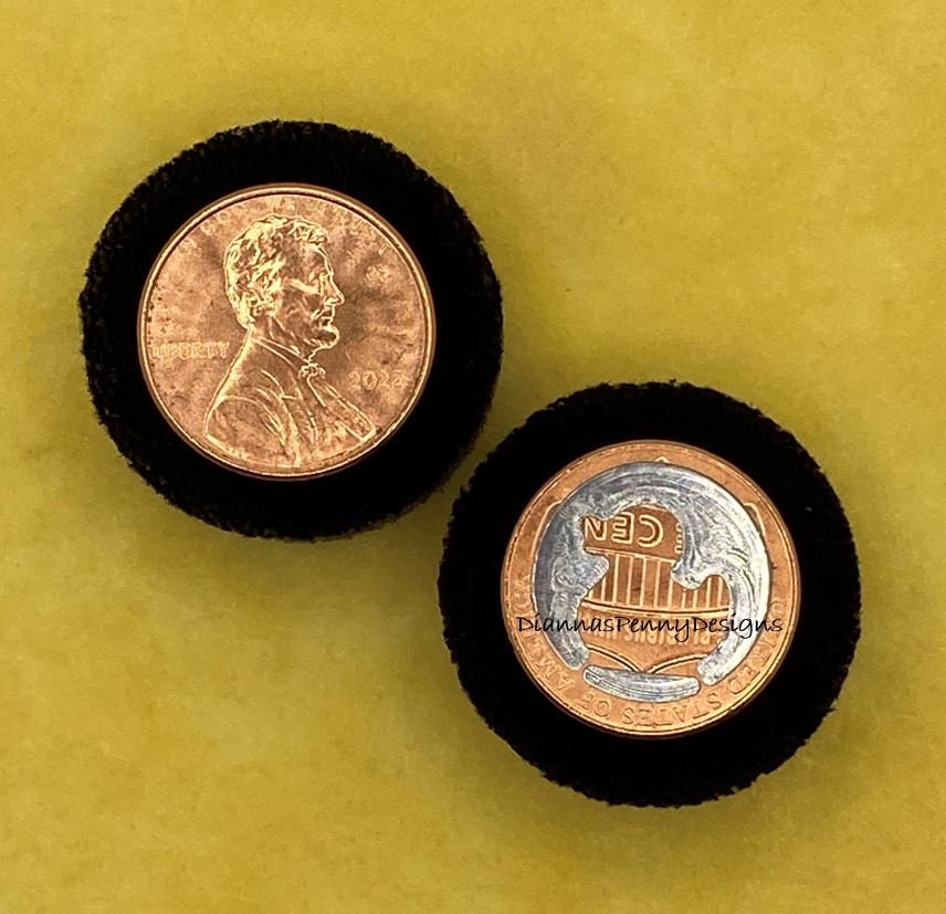 CHARITY Lucky Penny Charm DUCK Pocket Penny Handmade Penny Etsy