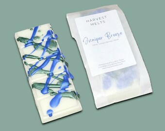 Juniper Breeze Wax Melt Snap Bars | Eco Friendly | Low Waste | Zero Plastic