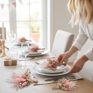 Trockenblumenstrauß, Geschenkstrauß, Geschenkverpackung, kleiner Trockenblumenstrauß, Gastgeschenk Strauß, Kleinigkeit Gastgeschenk, Hochzeit Gastgeschenk, Ministräußchen Trockenblume, Blume für Torte, Sträußchen Hochzeitstorte