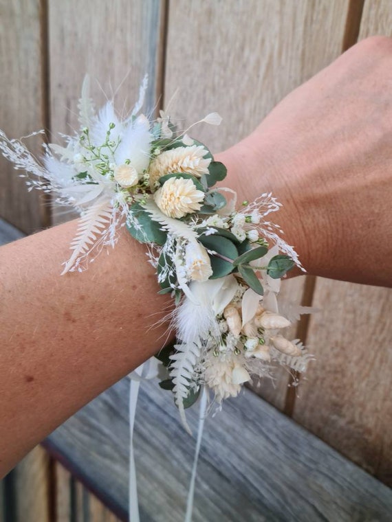 Dried flower bracelet deals