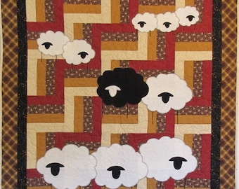 Baa Baa Black Sheep-Pattern or Kit