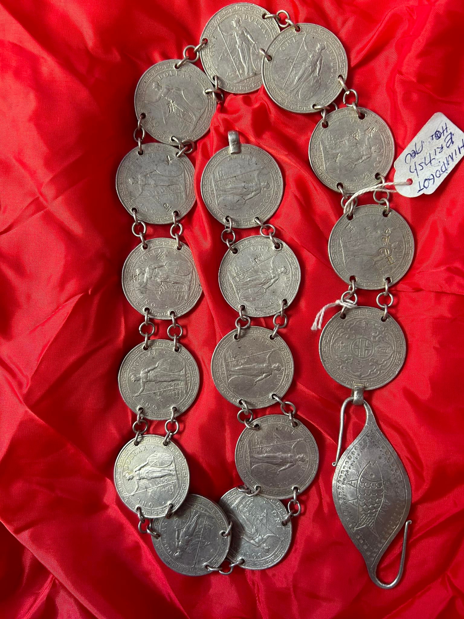 Himpogot 900 Sllver Money Belt - Etsy