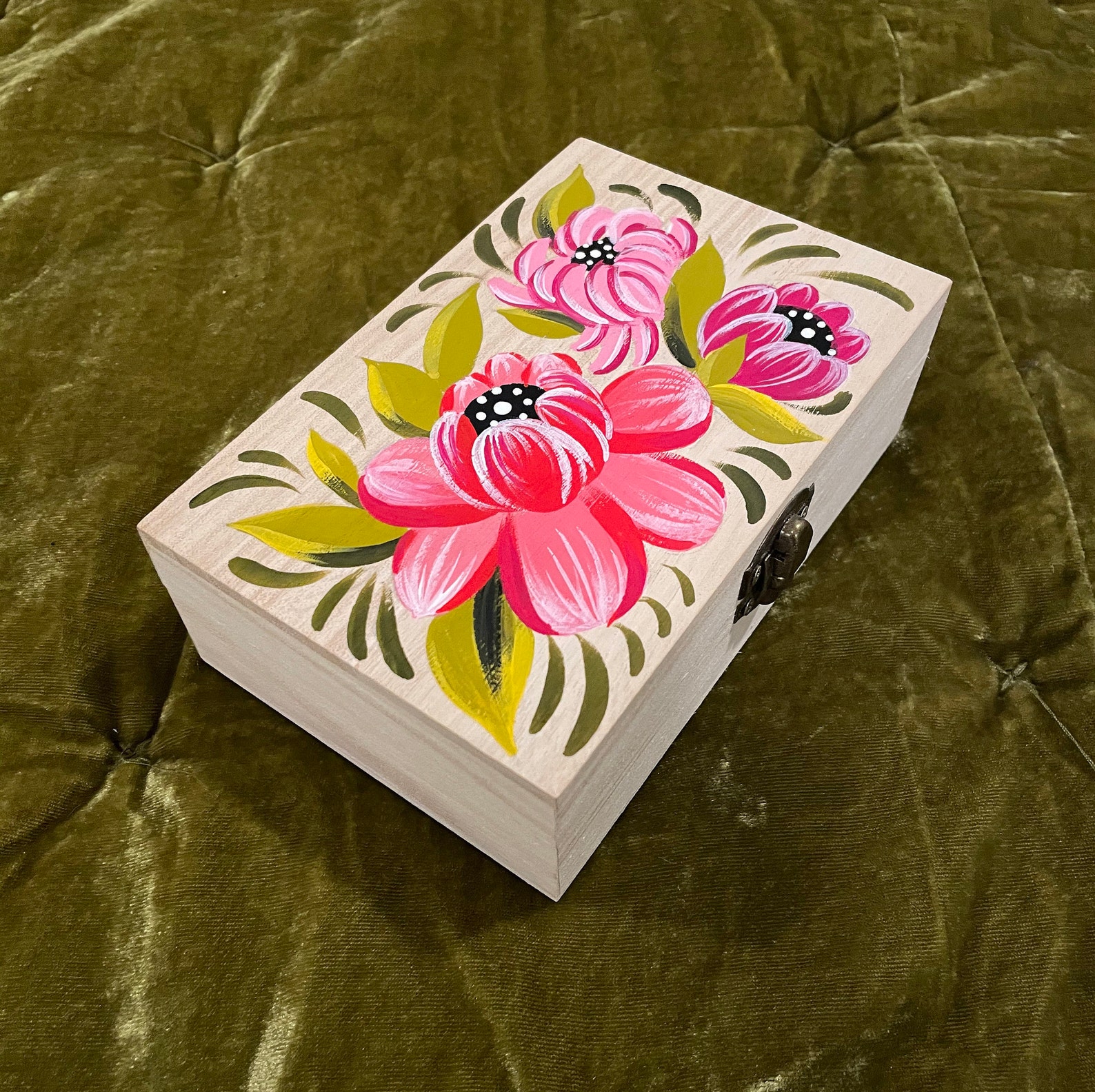 Hand Painted Floral Jewelry Box Etsy Il 1588xN.3143522488 Tapx