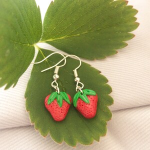 Strawberry Dangle earrings