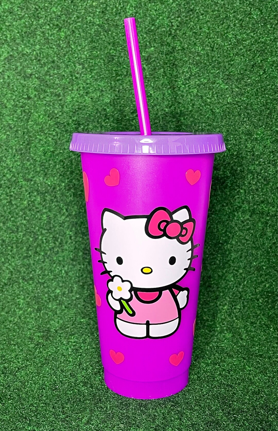Hello Kitty Color Changing Cup-hearts-valentines-gift - Etsy