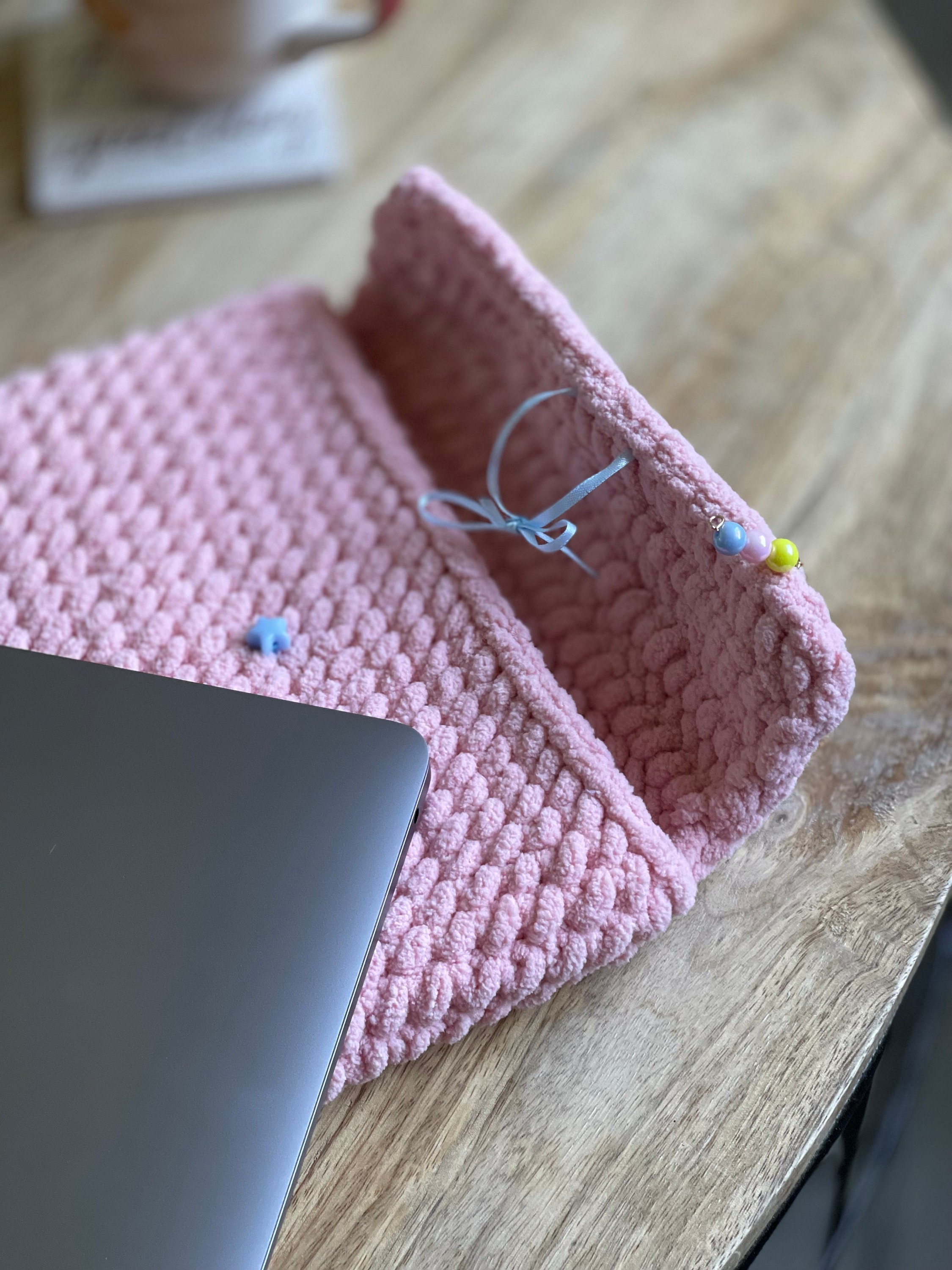 Laptop Cover CasePlush Fuzzy Soft Pretty Pink Sleeve Etsy
