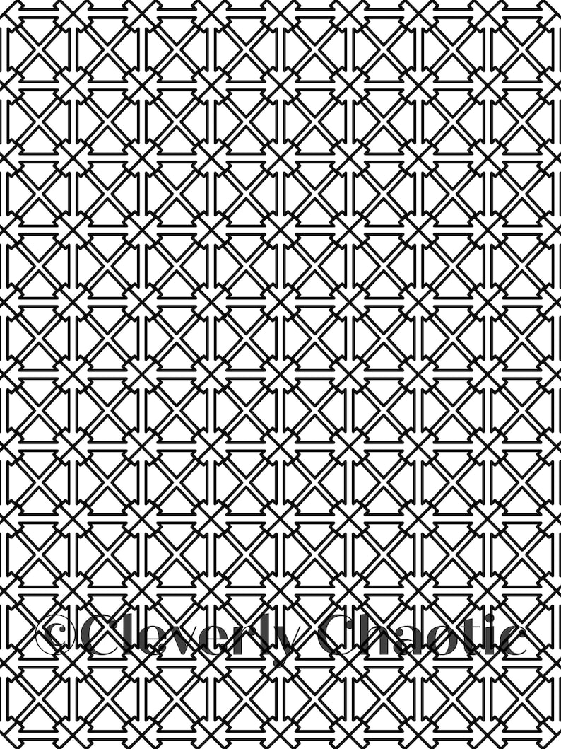 Printable Pattern Coloring Page. Instant Download. Coloring - Etsy