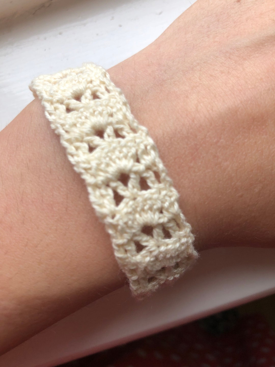 Cuff Crochet Pattern Handmade Crochet Pattern - Crochet Cuff - Beautiful Bracelet - Etsy