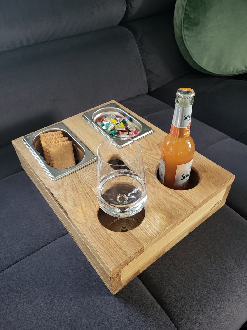 Couchbar einzigartig personalisiert aus Holz/Eiche Etsy.de