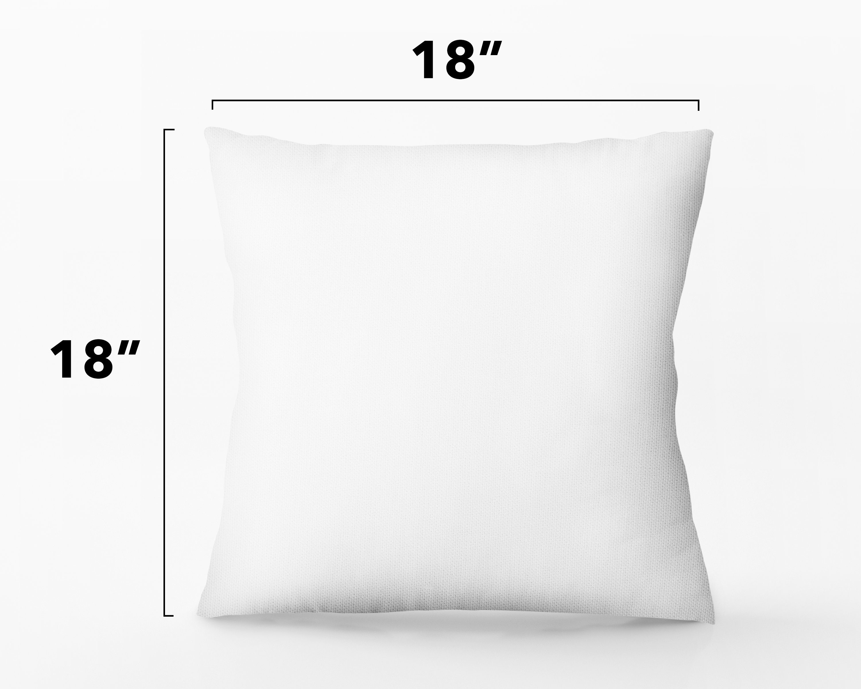 18 X 18 Blank Pillow Cover for Sublimation Pillowcase for Etsy