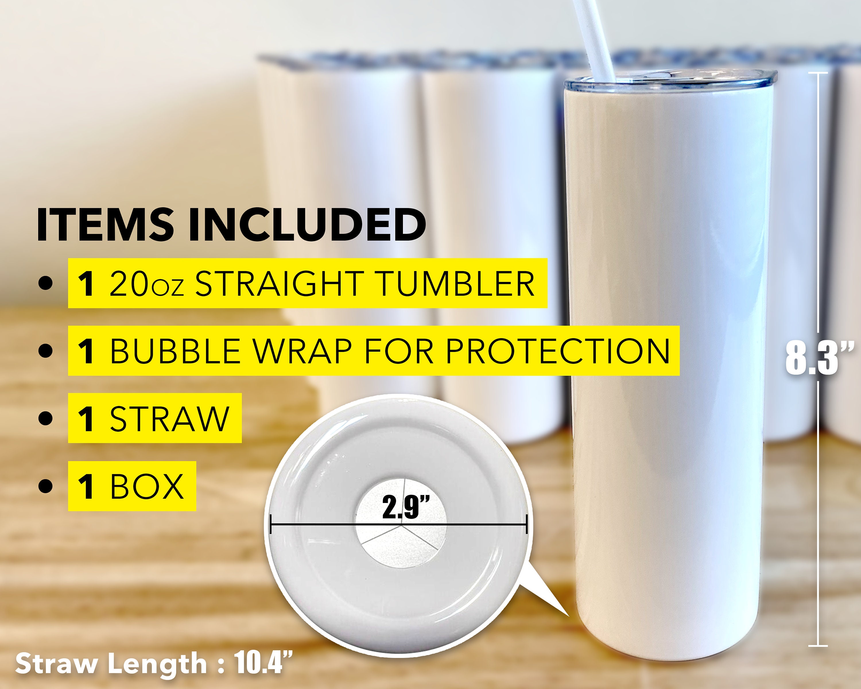 Bulk 20oz Blank Tumblers Sublimation Blank Tumbler Etsy