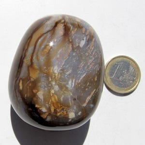 Jaspis Handschmeichler Jumbo Trommelstein Madagaskar 161 g, 60 mm