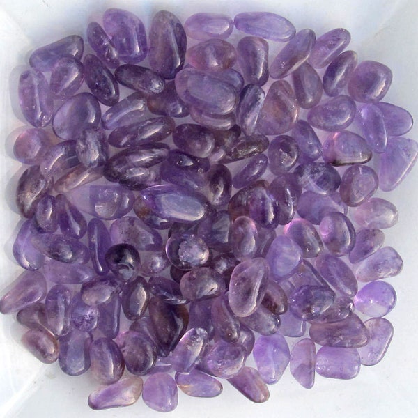 Amethyst, Trommelsteine, Heilsteine, ab 100 g. (1 kg = 119,66 EUR)