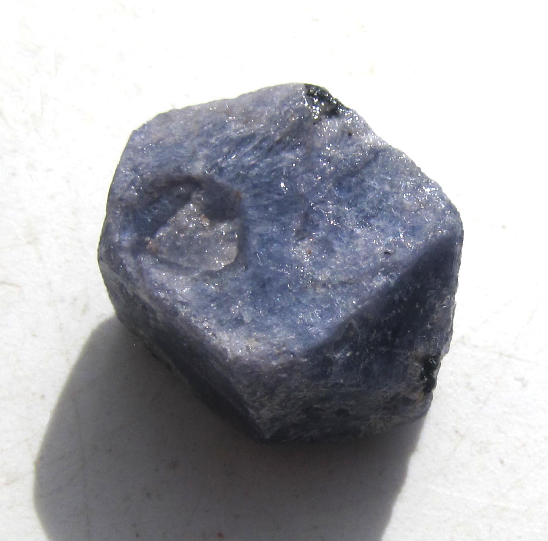 Blue Sapphire From Kenya, 24.0 Ct., Rough Gemstone 15 Mm - Etsy
